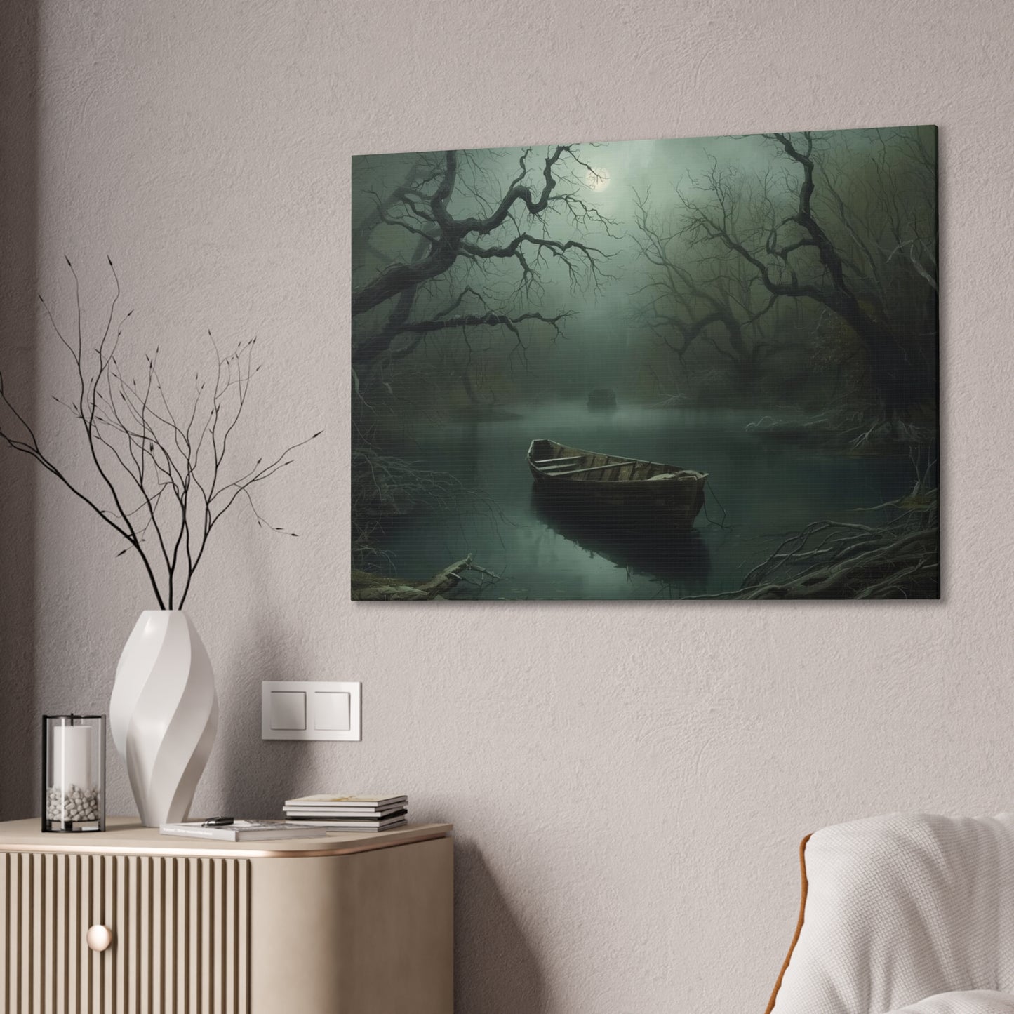 Eerie River Scene