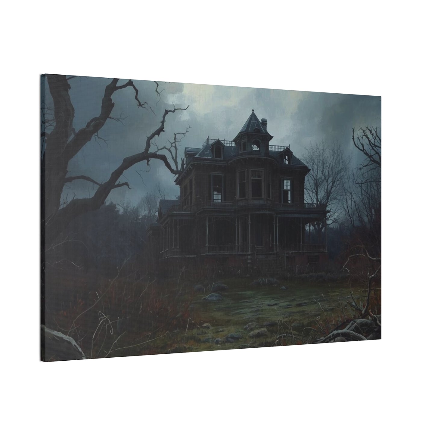 Haunted House Art Print