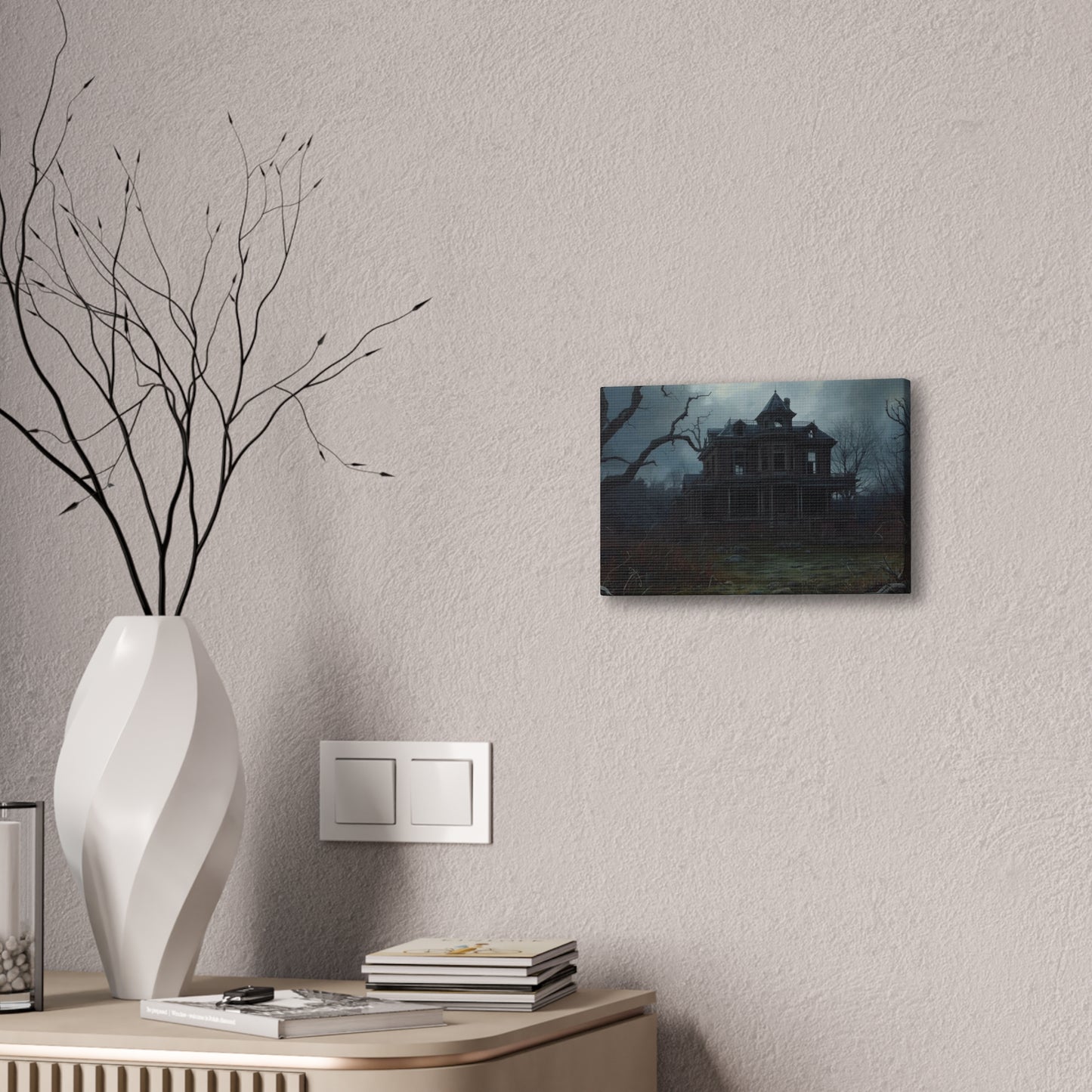 Haunted House Art Print