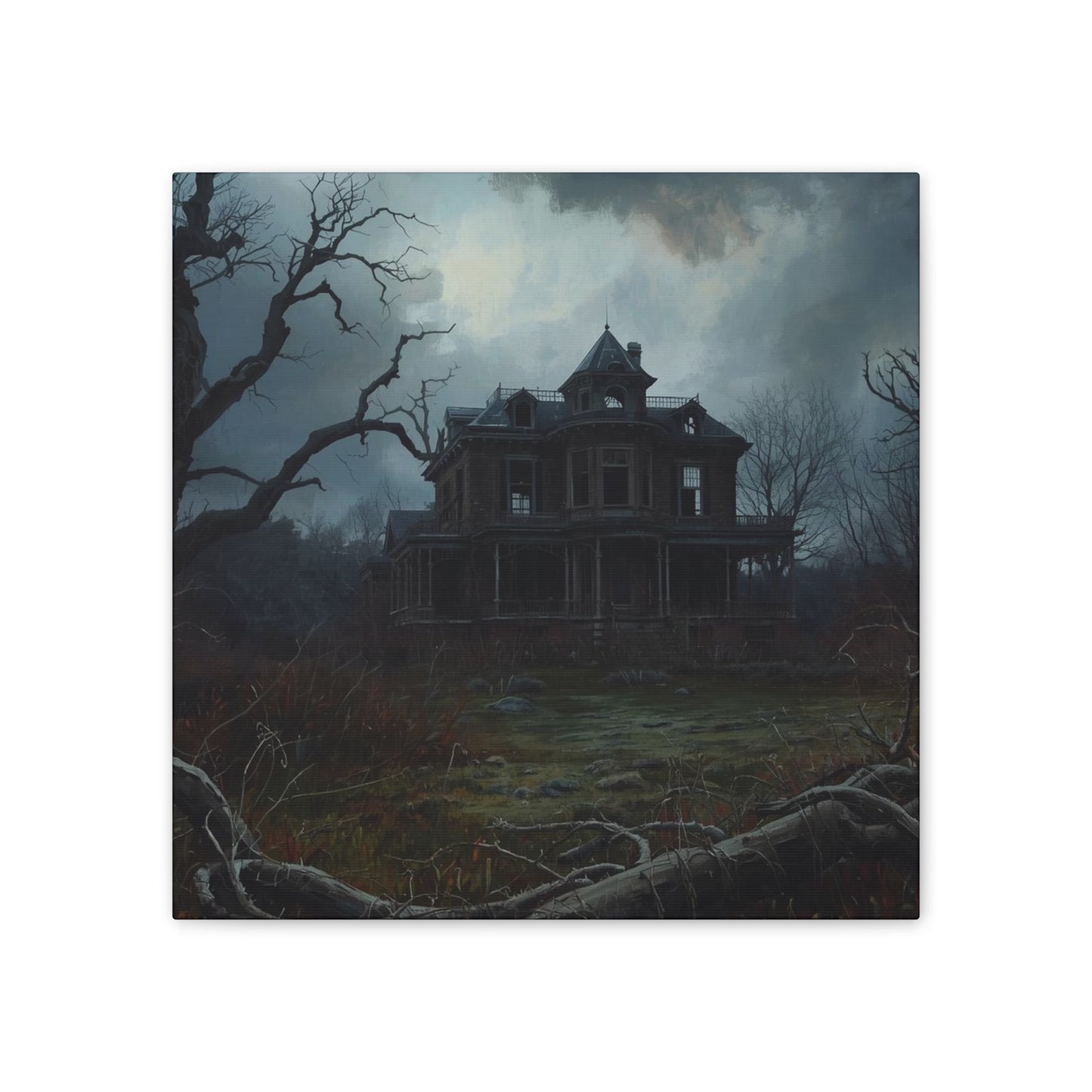 Haunted House Art Print