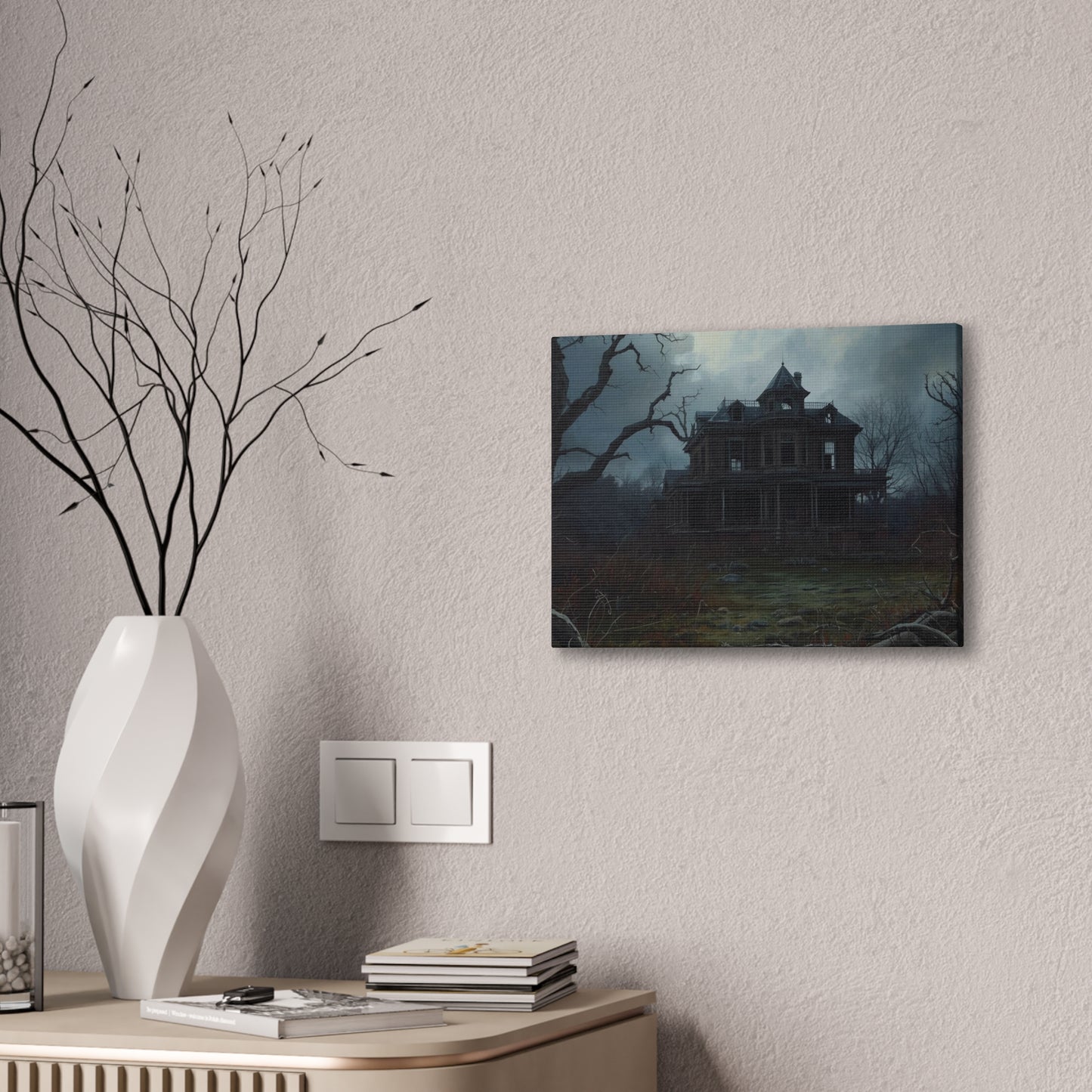 Haunted House Art Print