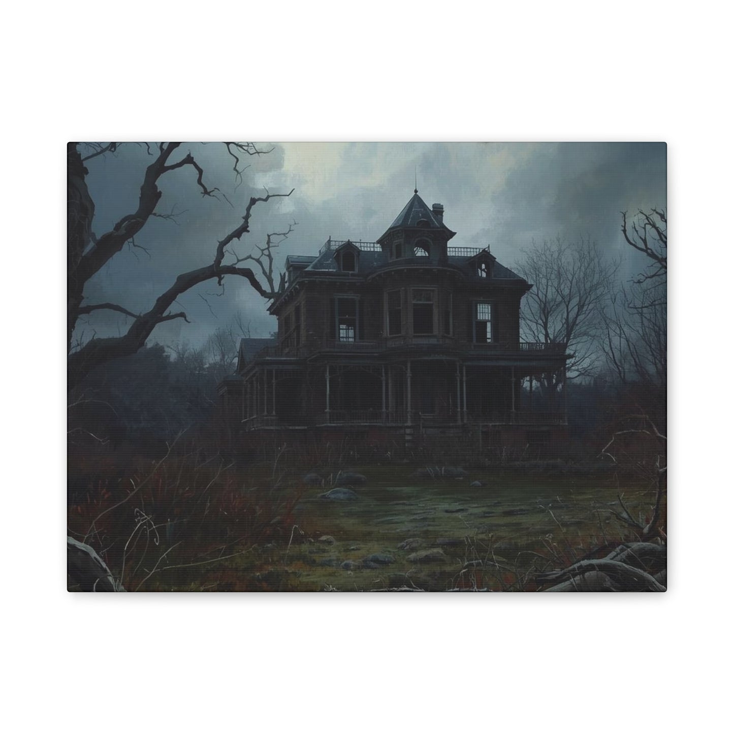 Haunted House Art Print