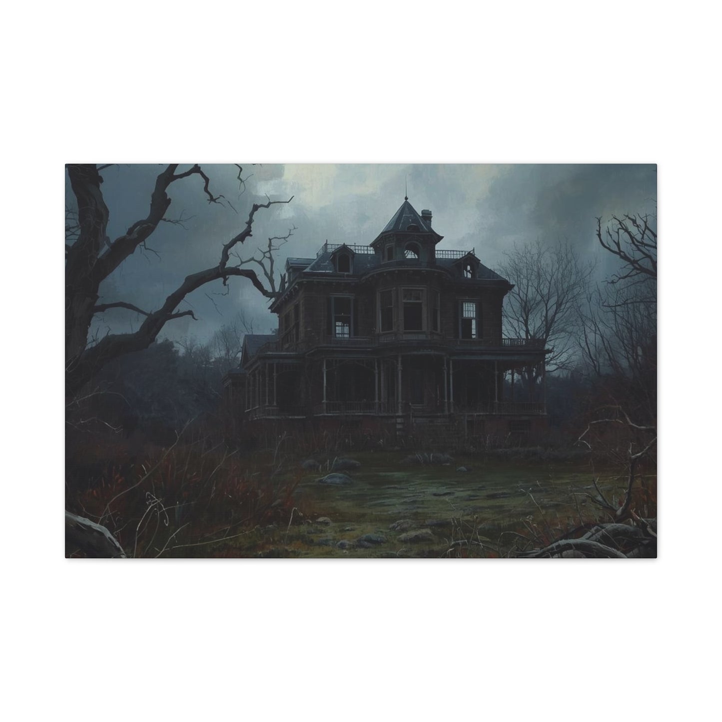 Haunted House Art Print