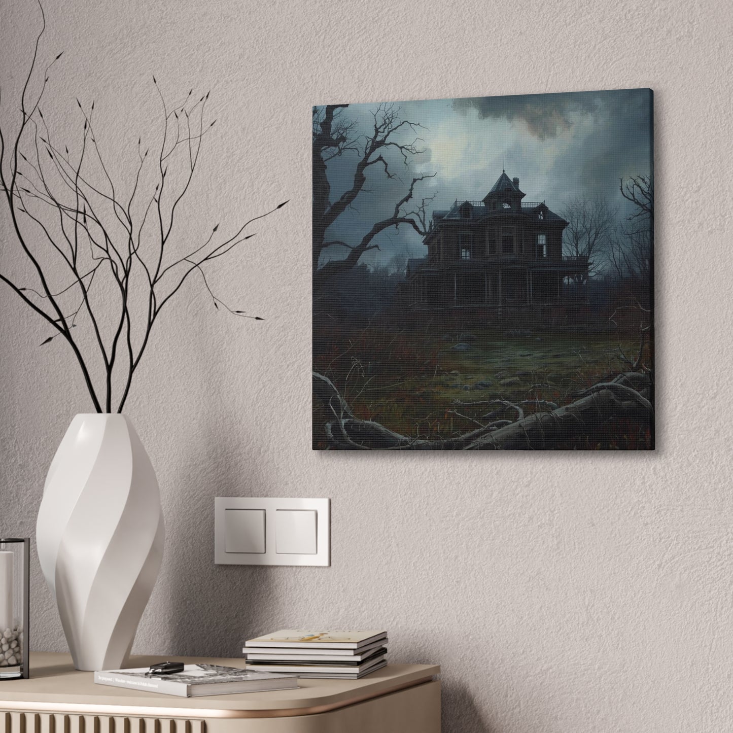 Haunted House Art Print