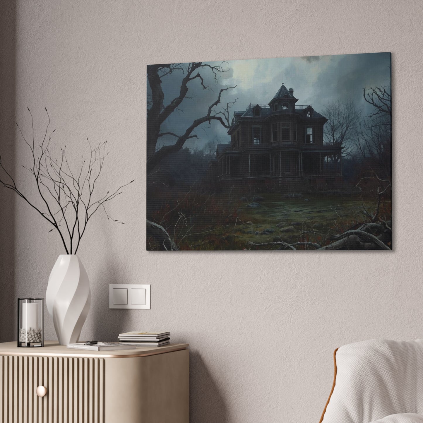 Haunted House Art Print