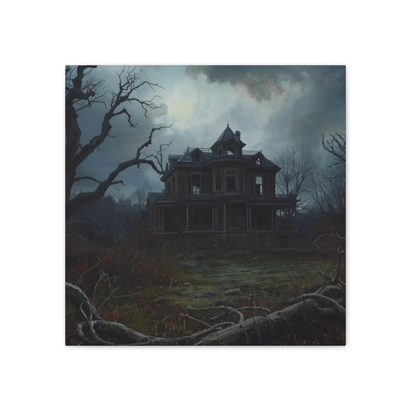 Haunted House Art Print
