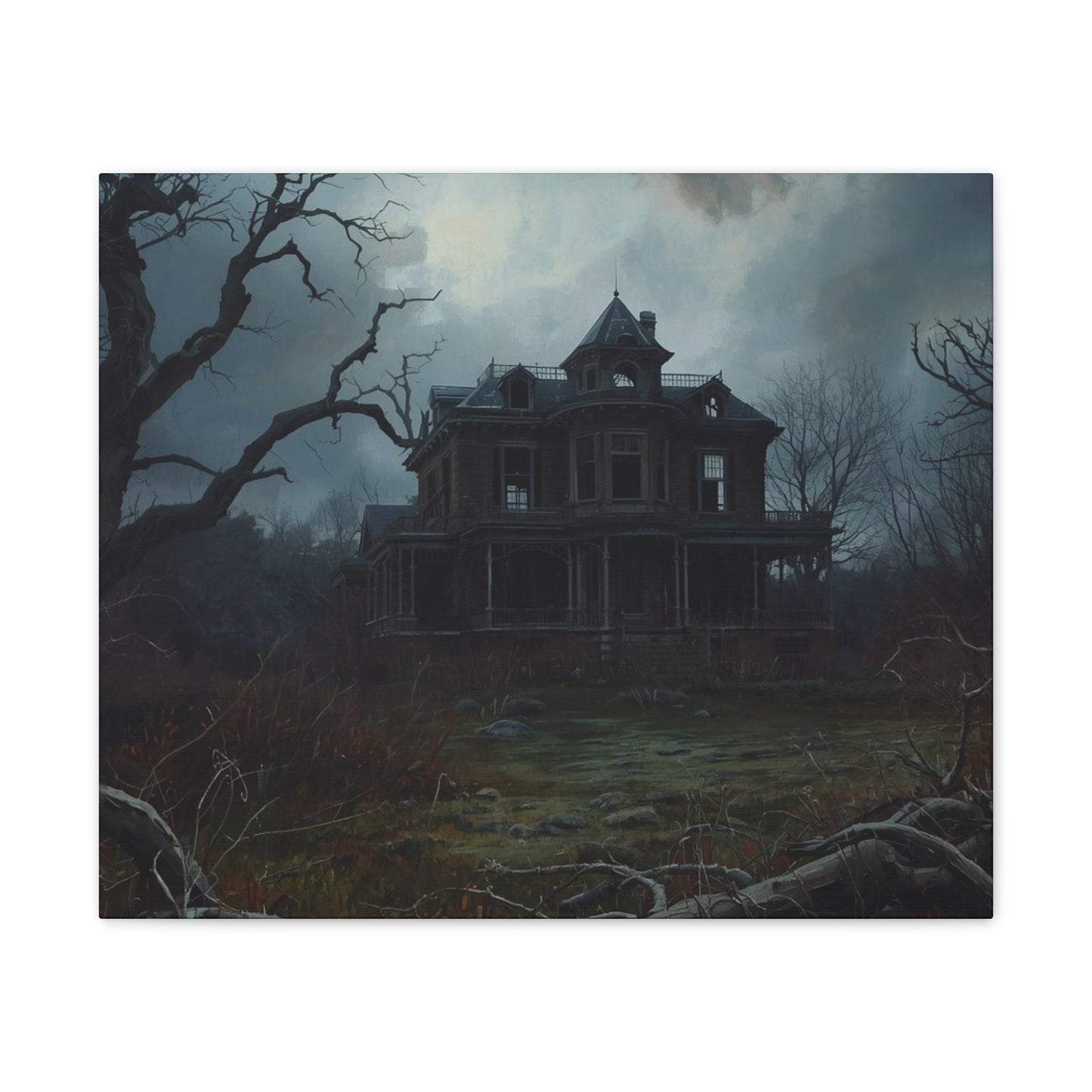 Haunted House Art Print