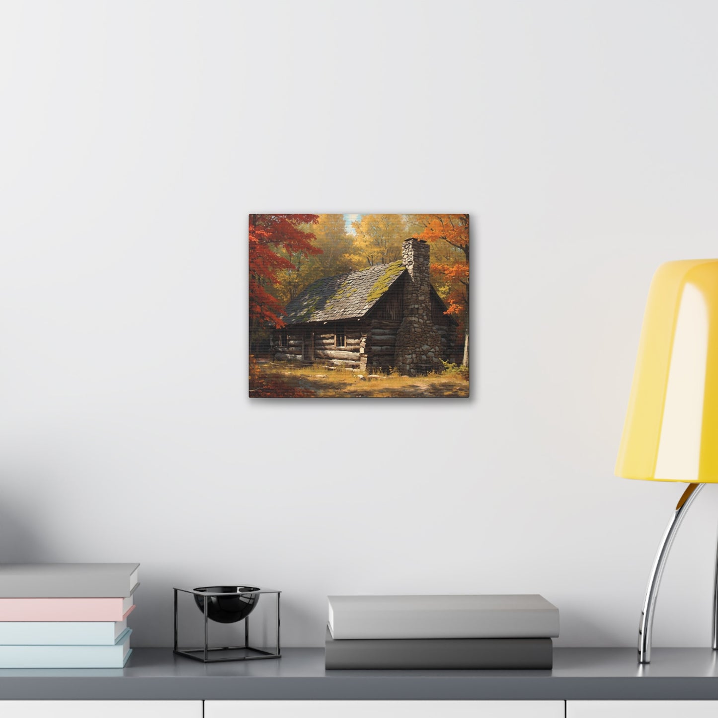 Autumn Cabin Canvas Print