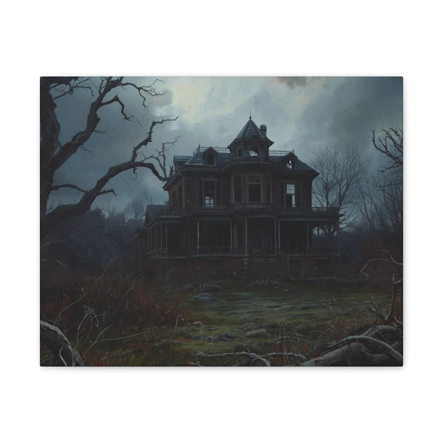 Haunted House Art Print