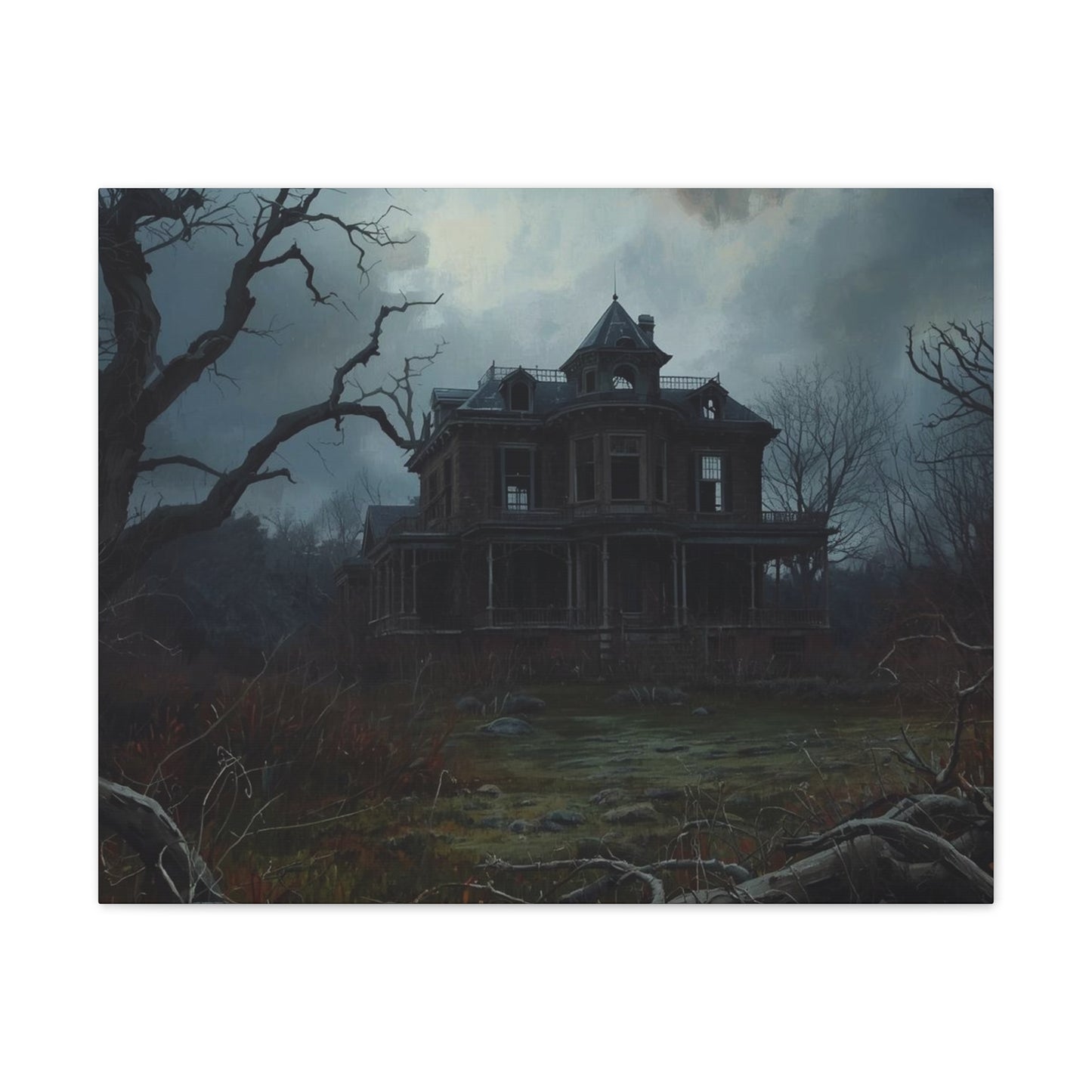 Haunted House Art Print