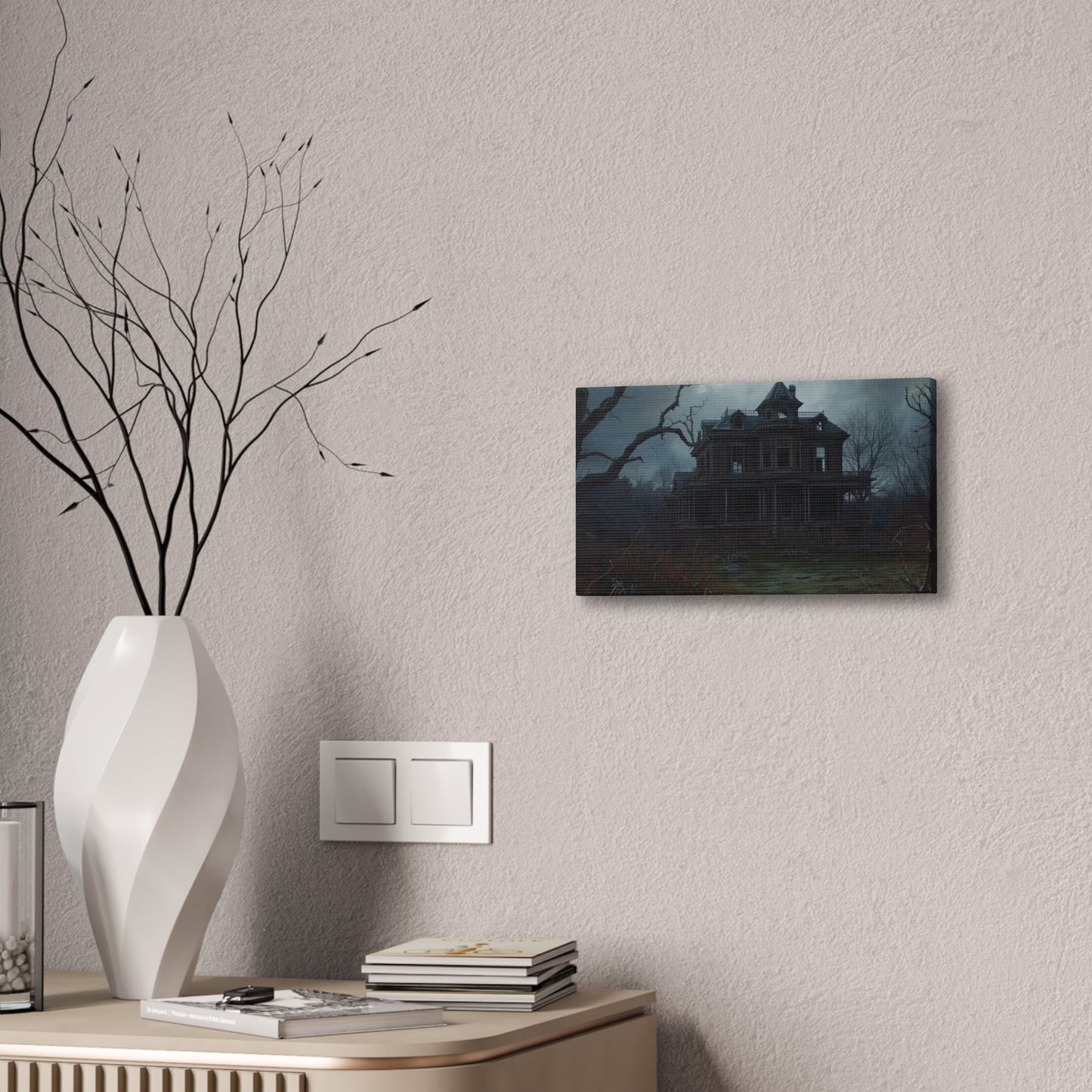 Haunted House Art Print