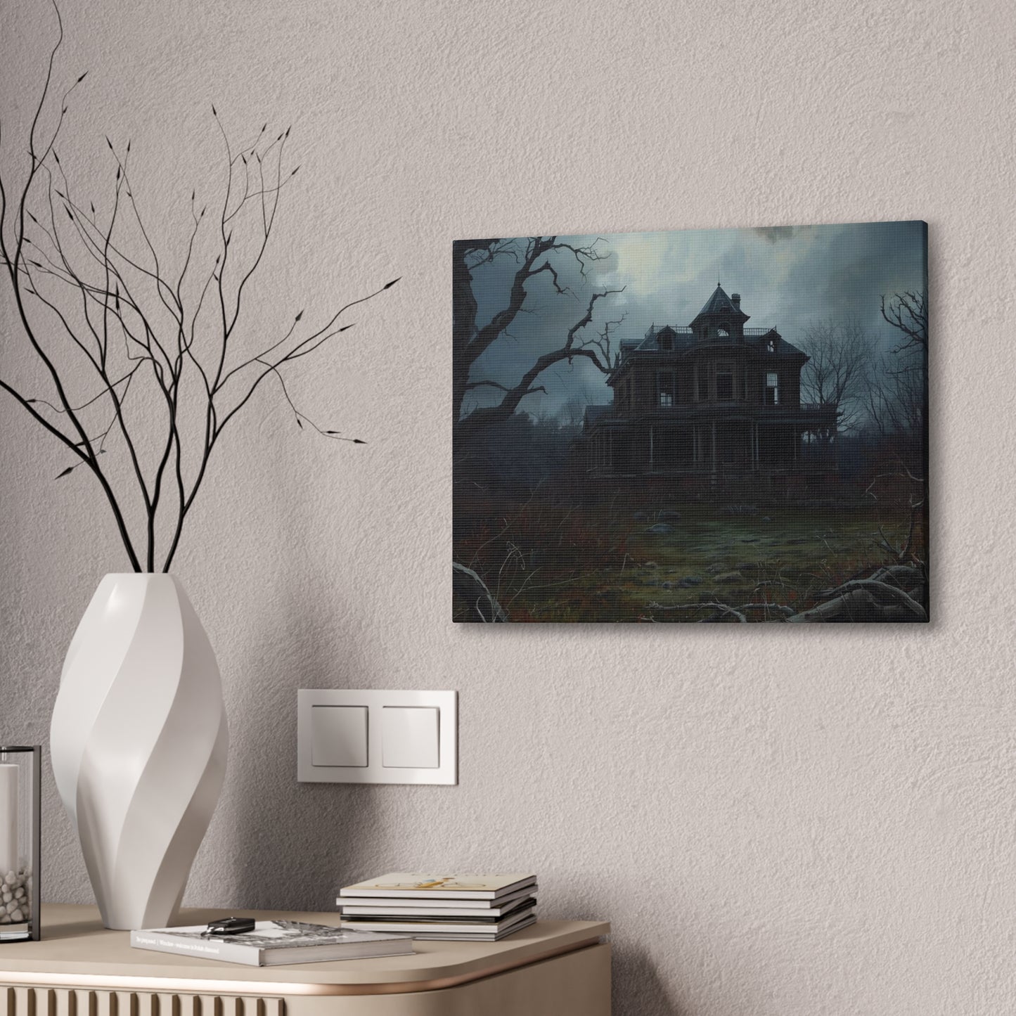 Haunted House Art Print