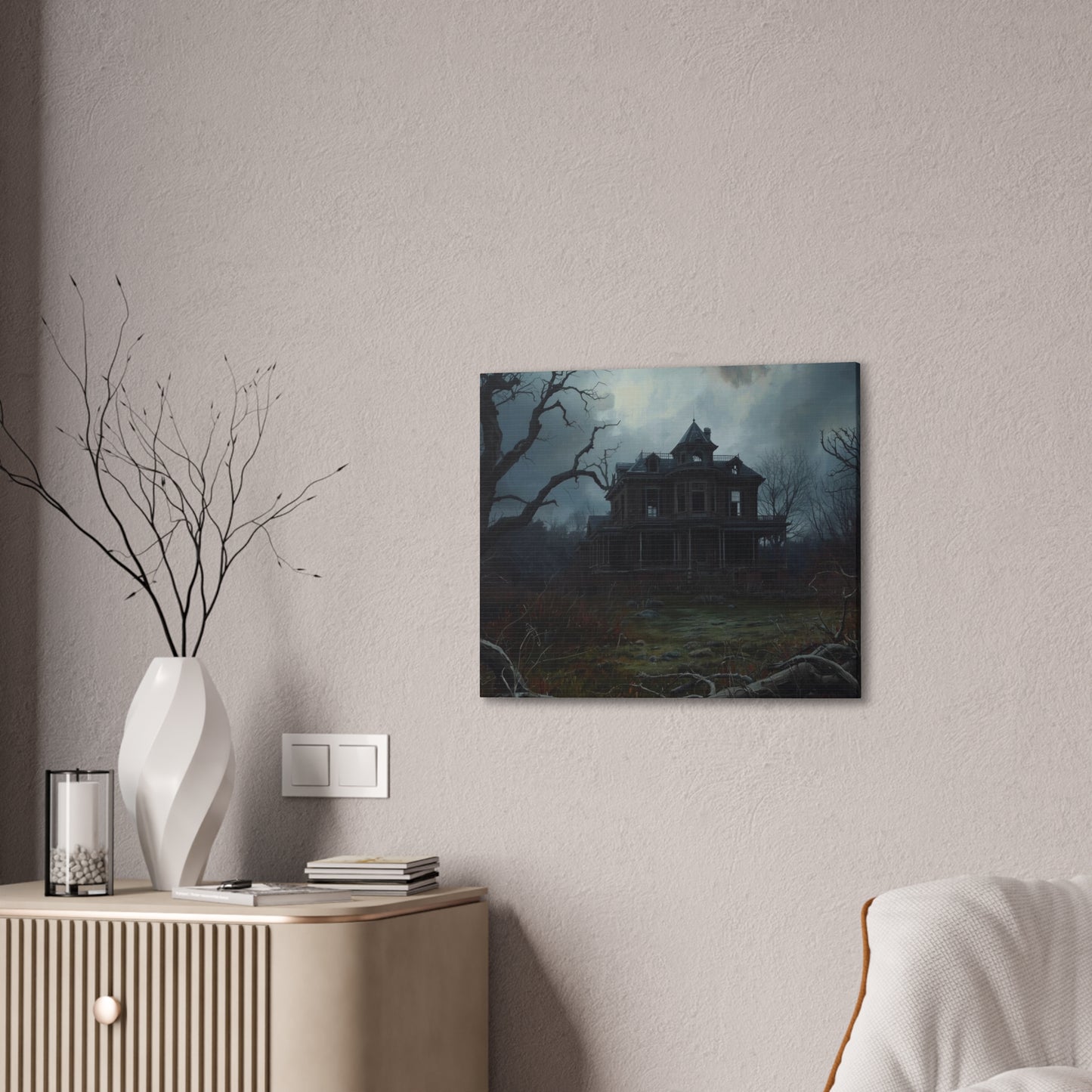 Haunted House Art Print