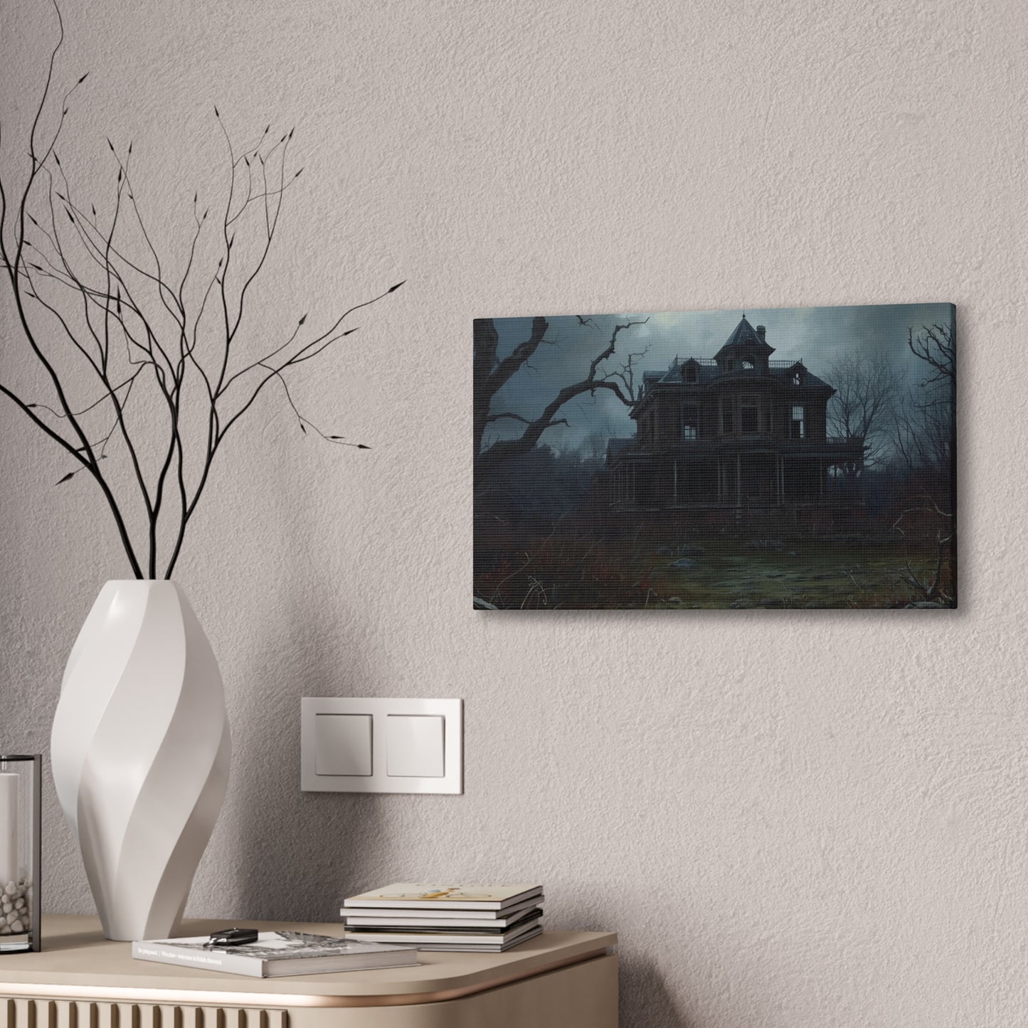 Haunted House Art Print