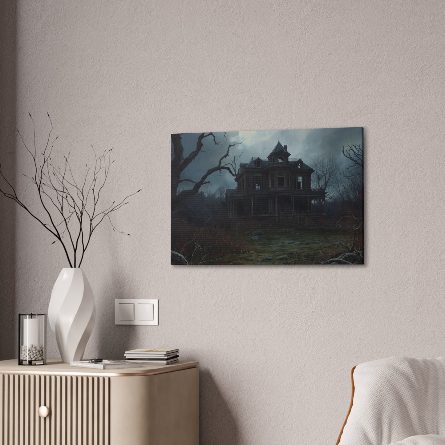 Haunted House Art Print