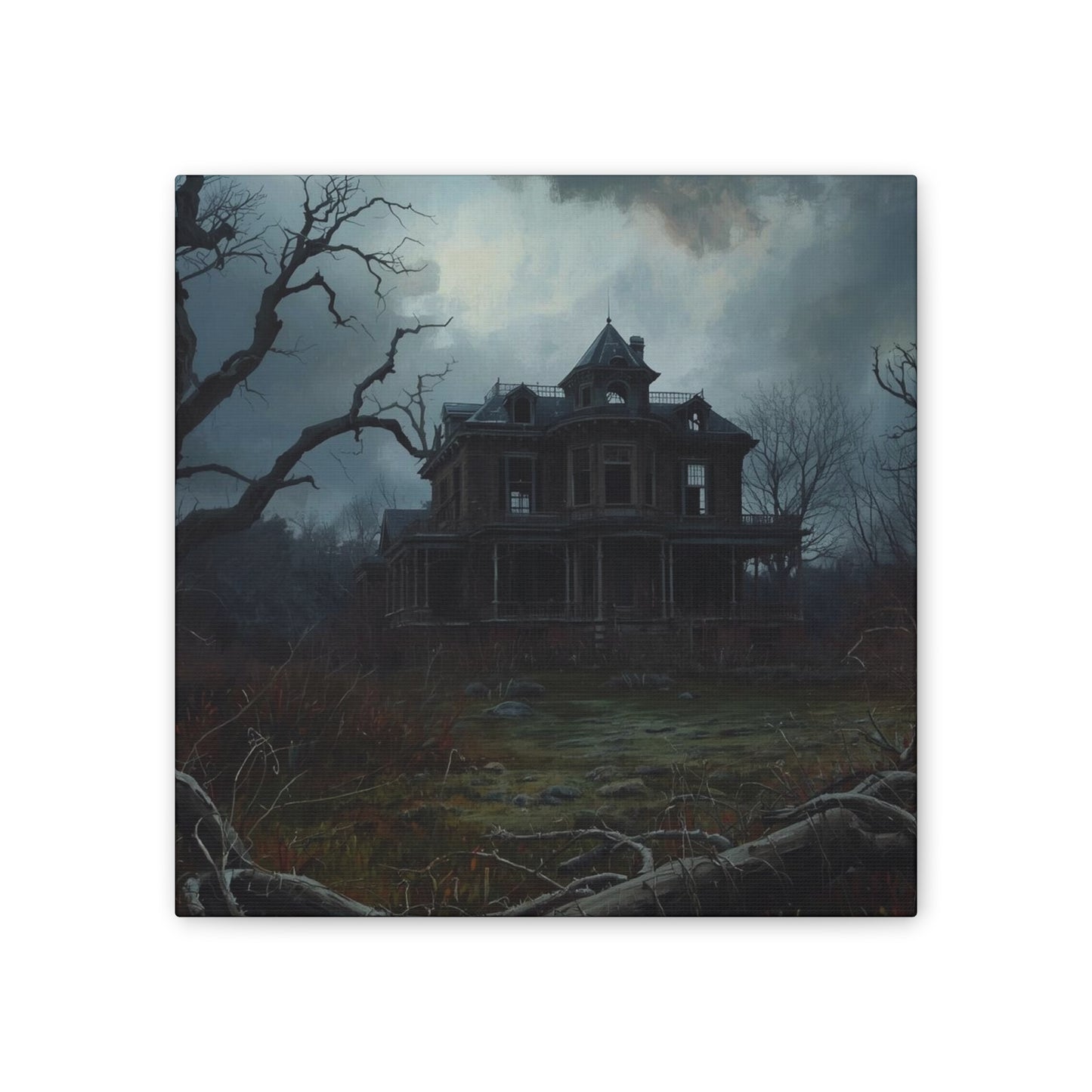Haunted House Art Print