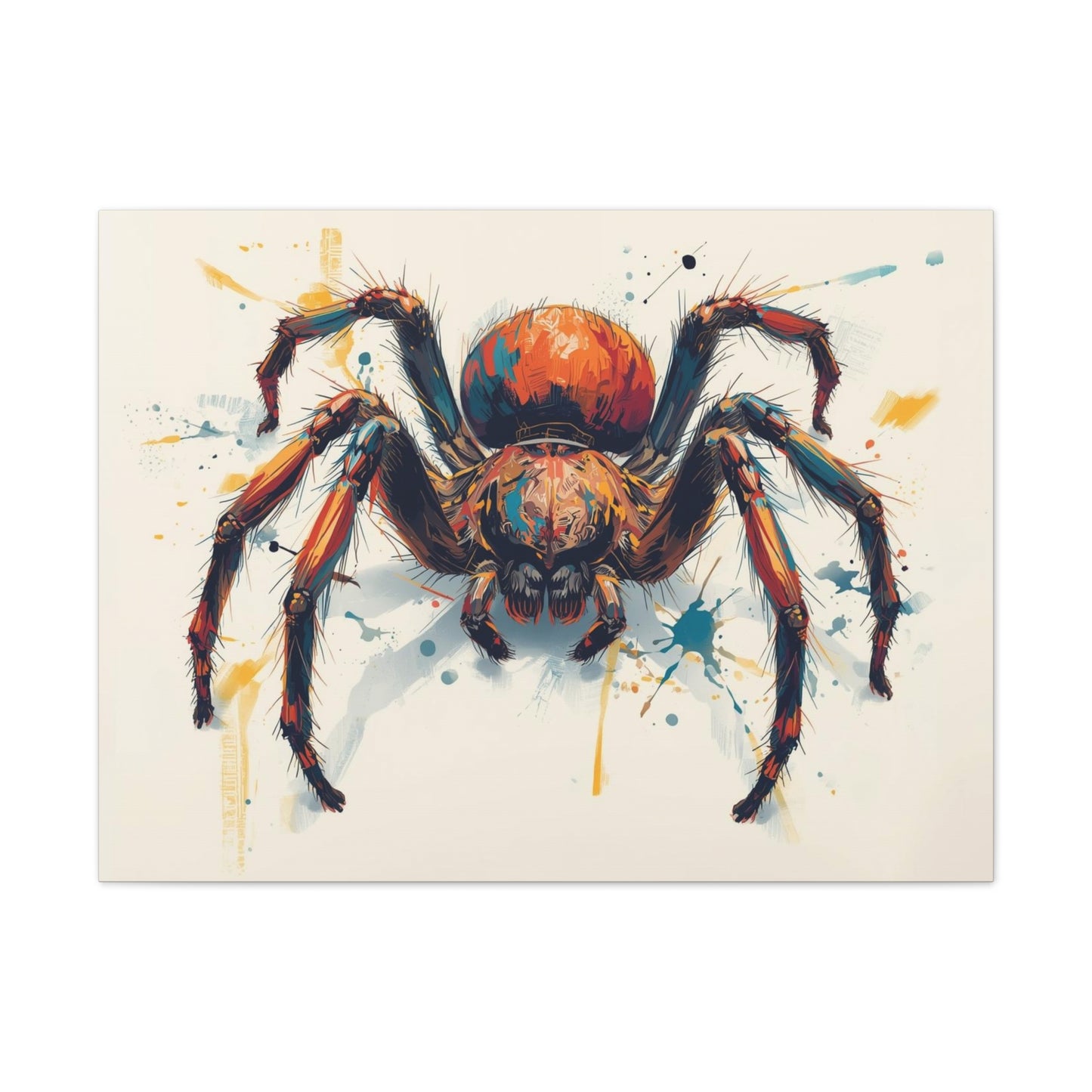 Abstract Spider Canvas Wall Art Decor