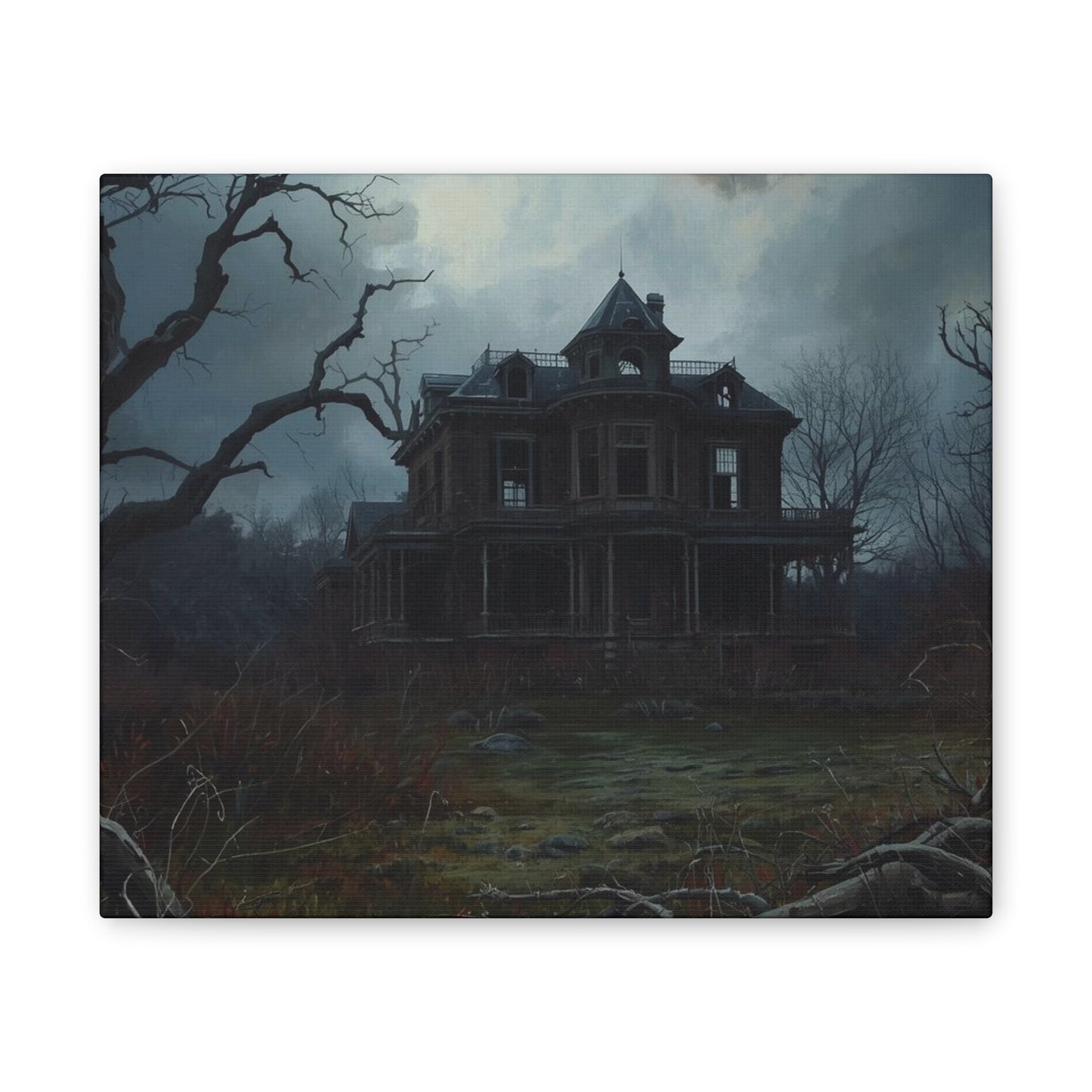 Haunted House Art Print