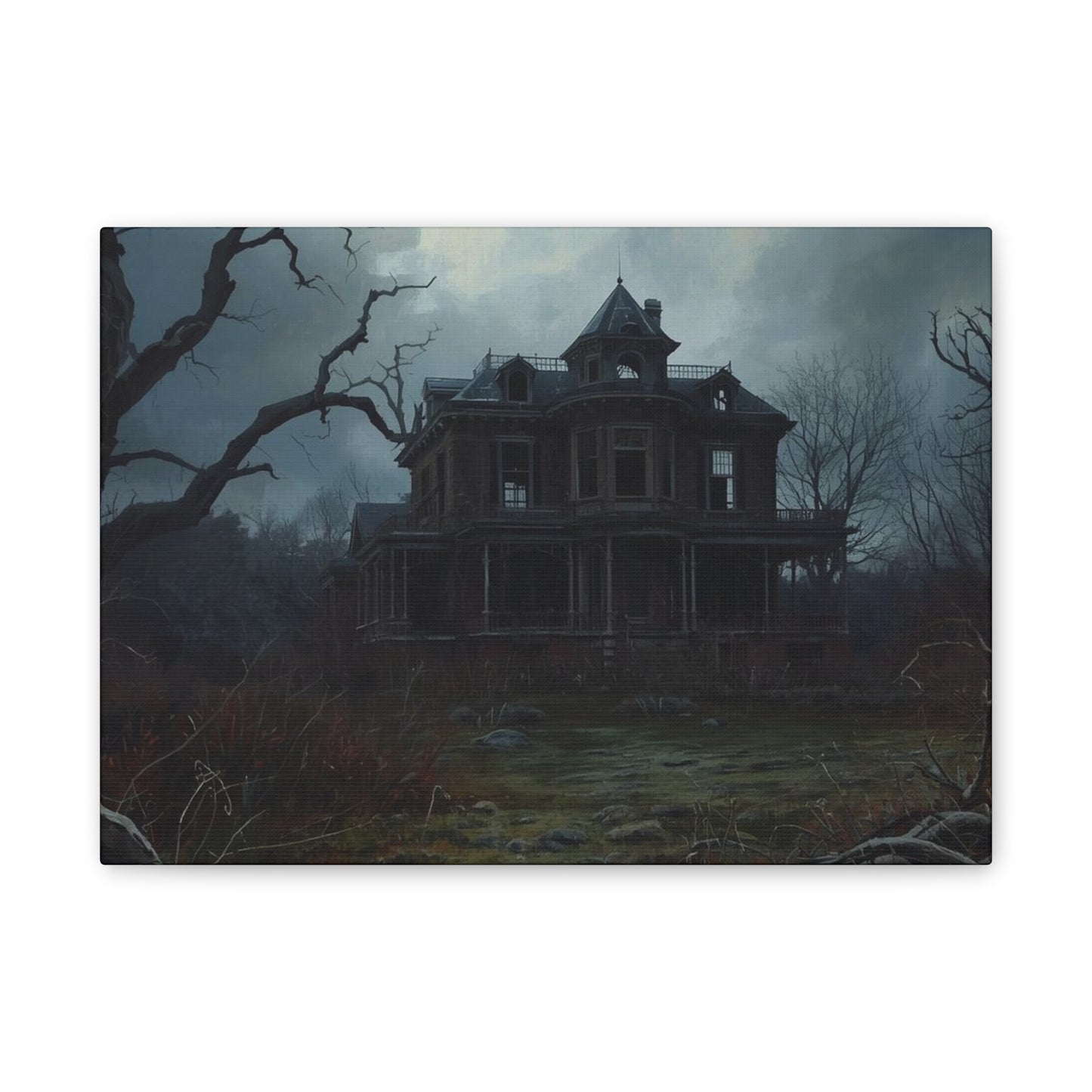Haunted House Art Print
