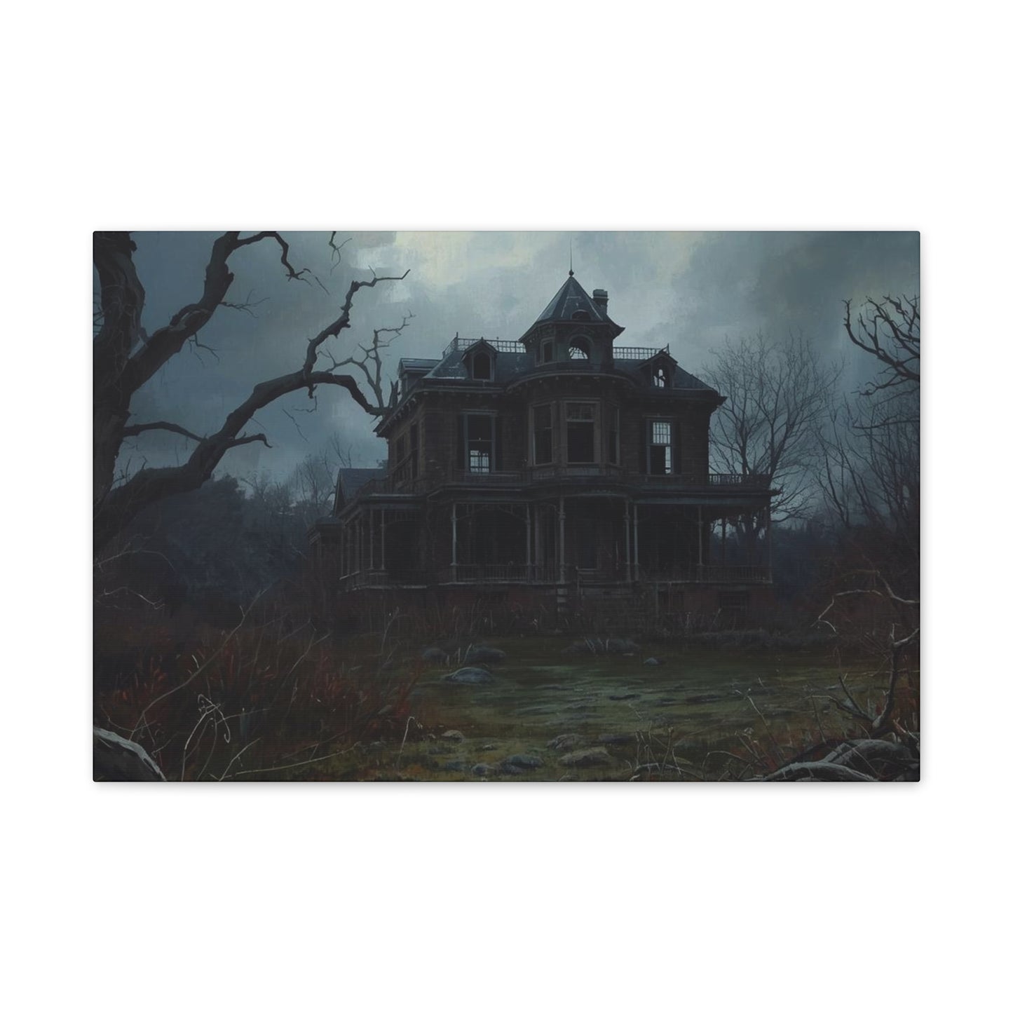 Haunted House Art Print