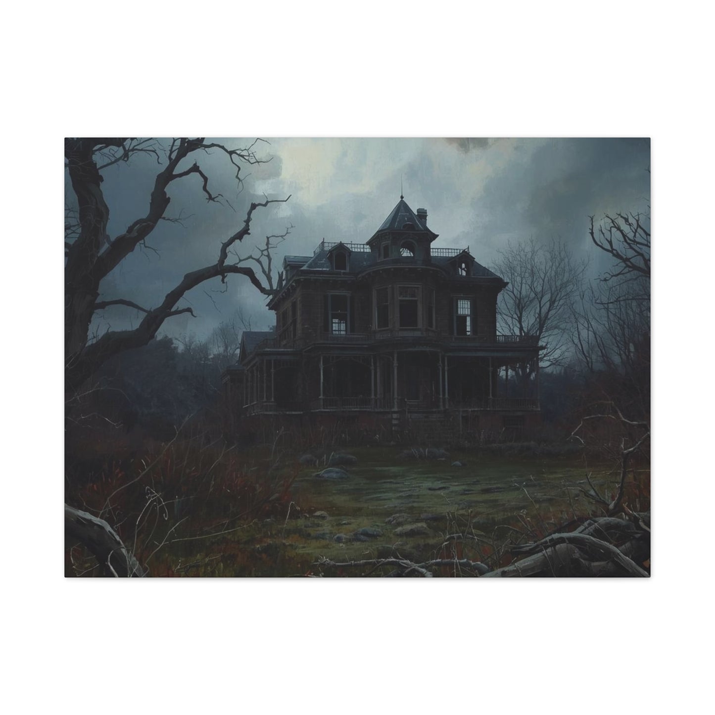Haunted House Art Print