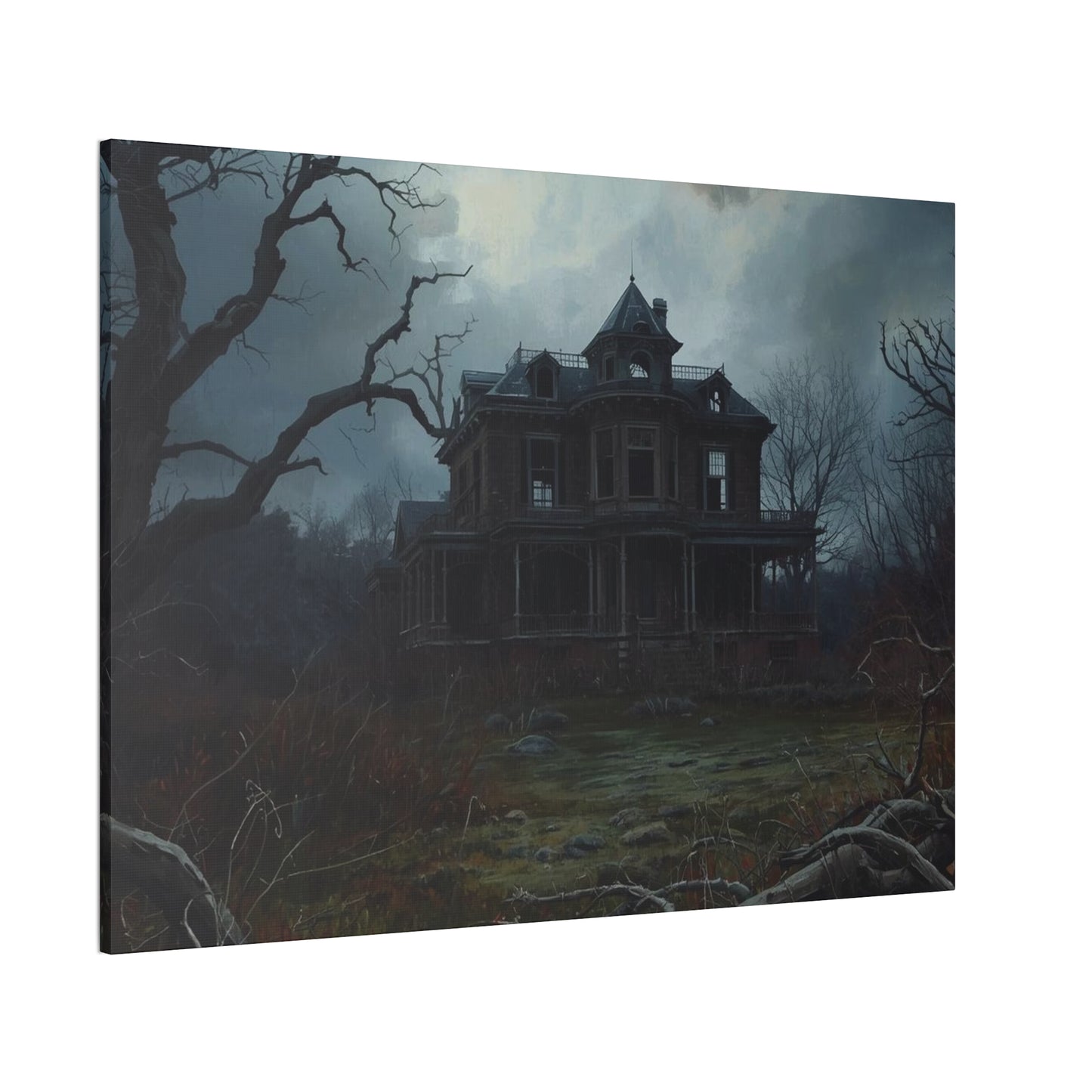 Haunted House Art Print