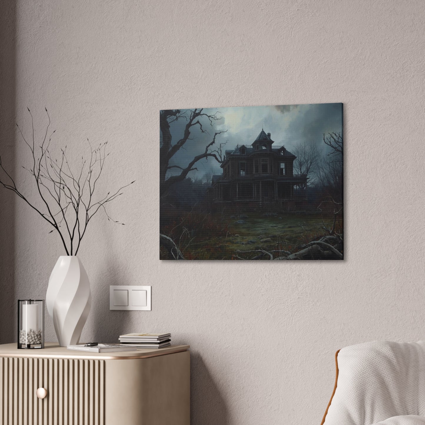 Haunted House Art Print