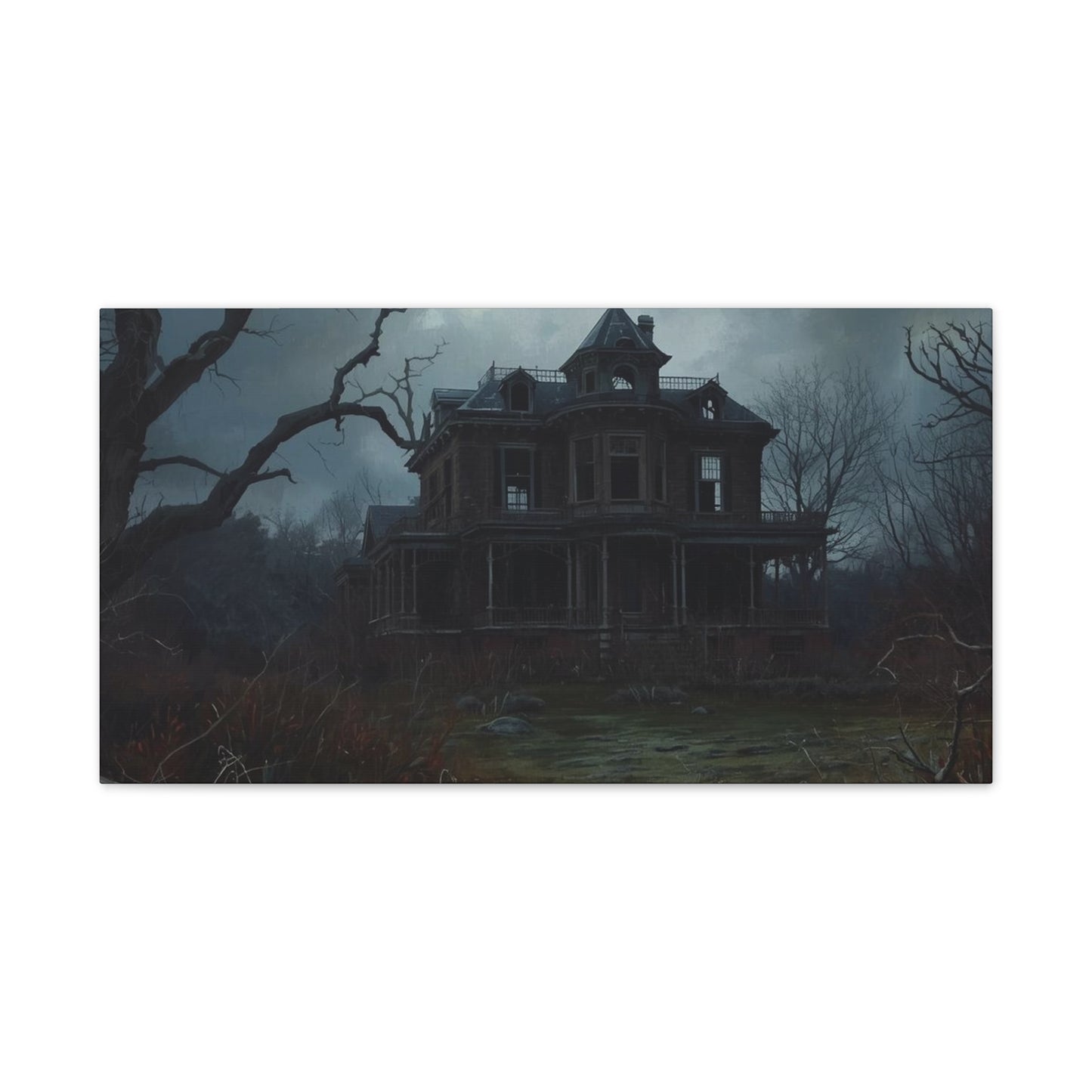 Haunted House Art Print
