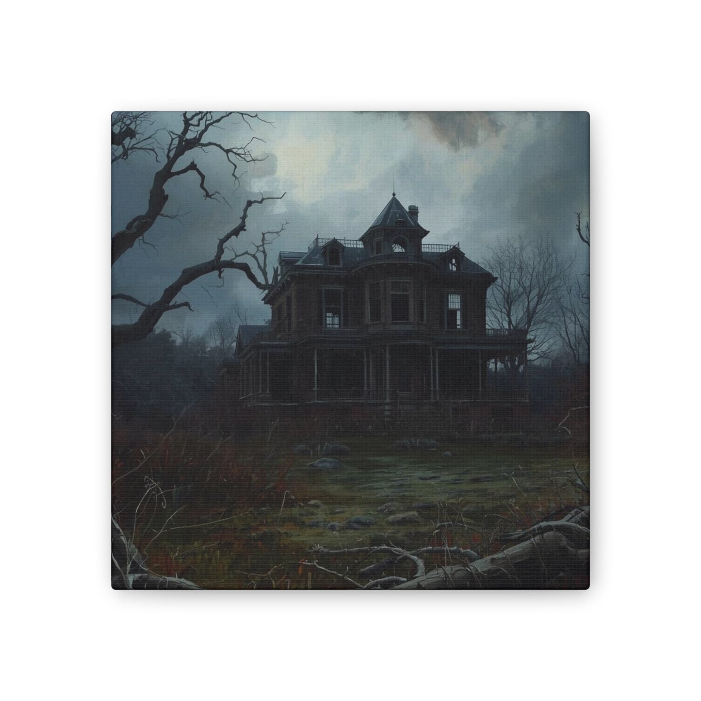 Haunted House Art Print