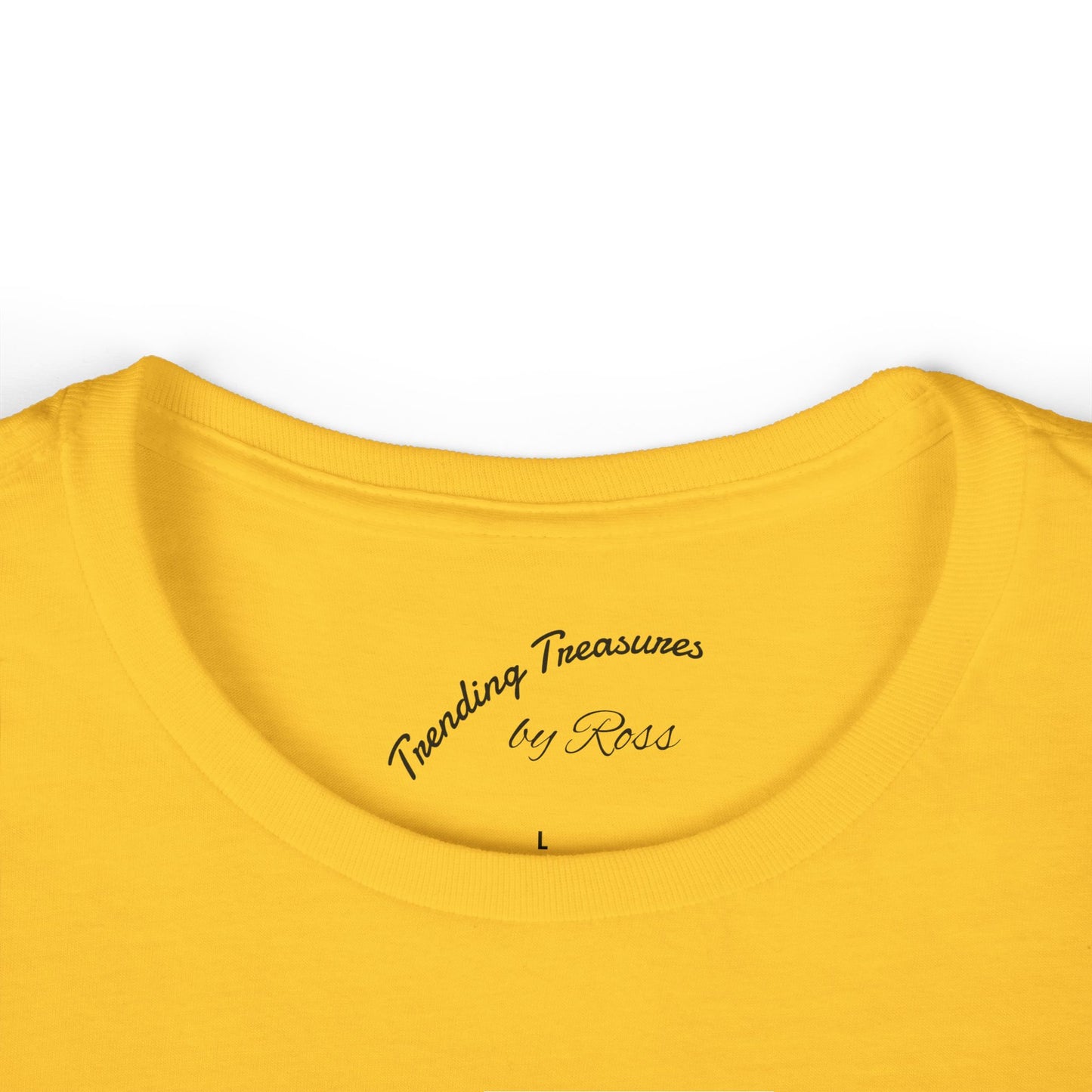 Floral Outline Women's Tee, Casual Graphic T-Shirt, Boho Flower Shirt, Gift for Her, Spring Outfit Essential