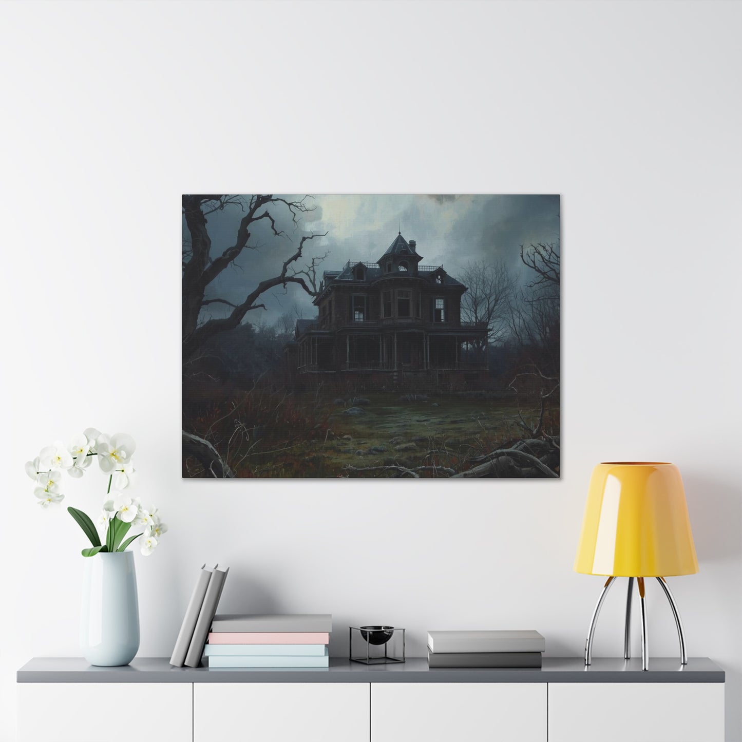 Haunted House Art Print