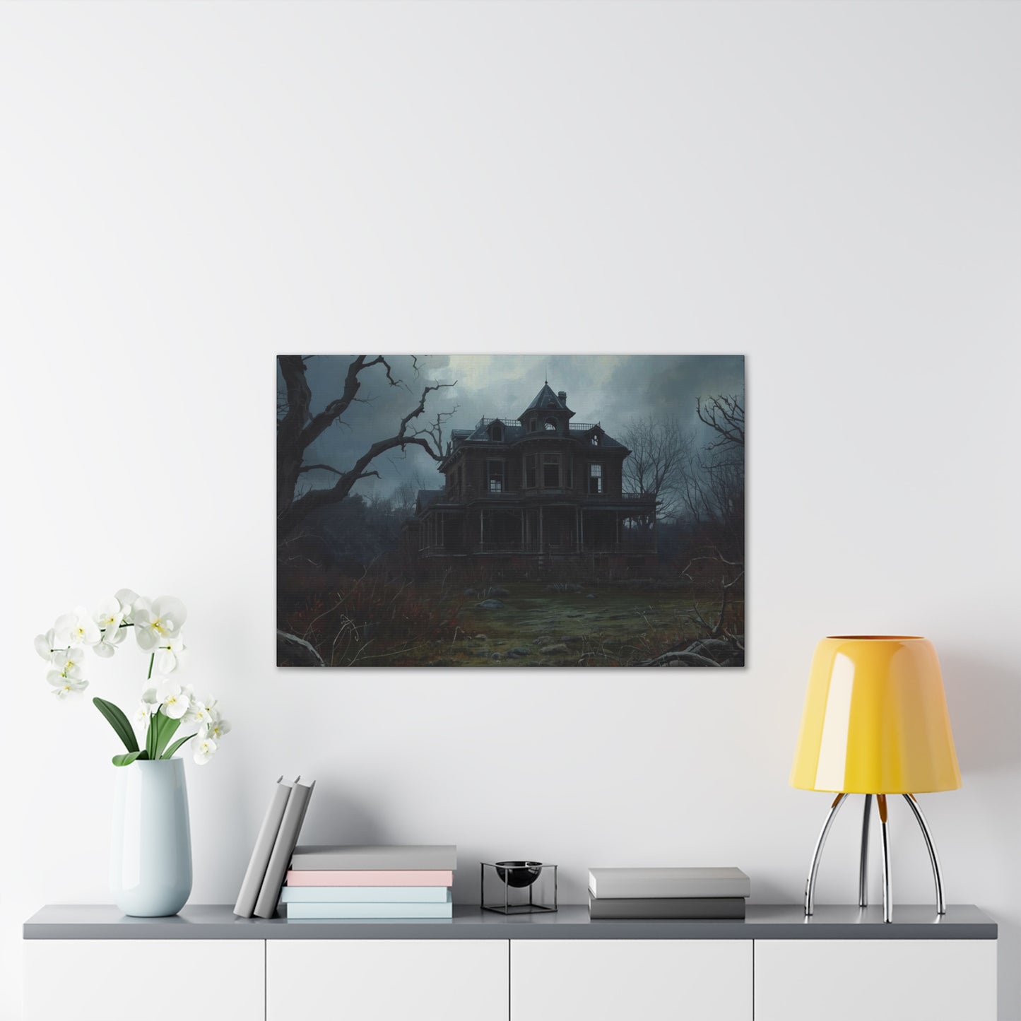 Haunted House Art Print
