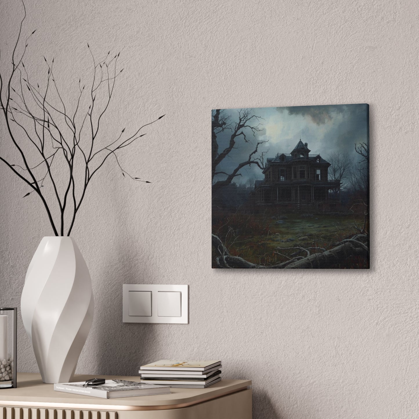 Haunted House Art Print