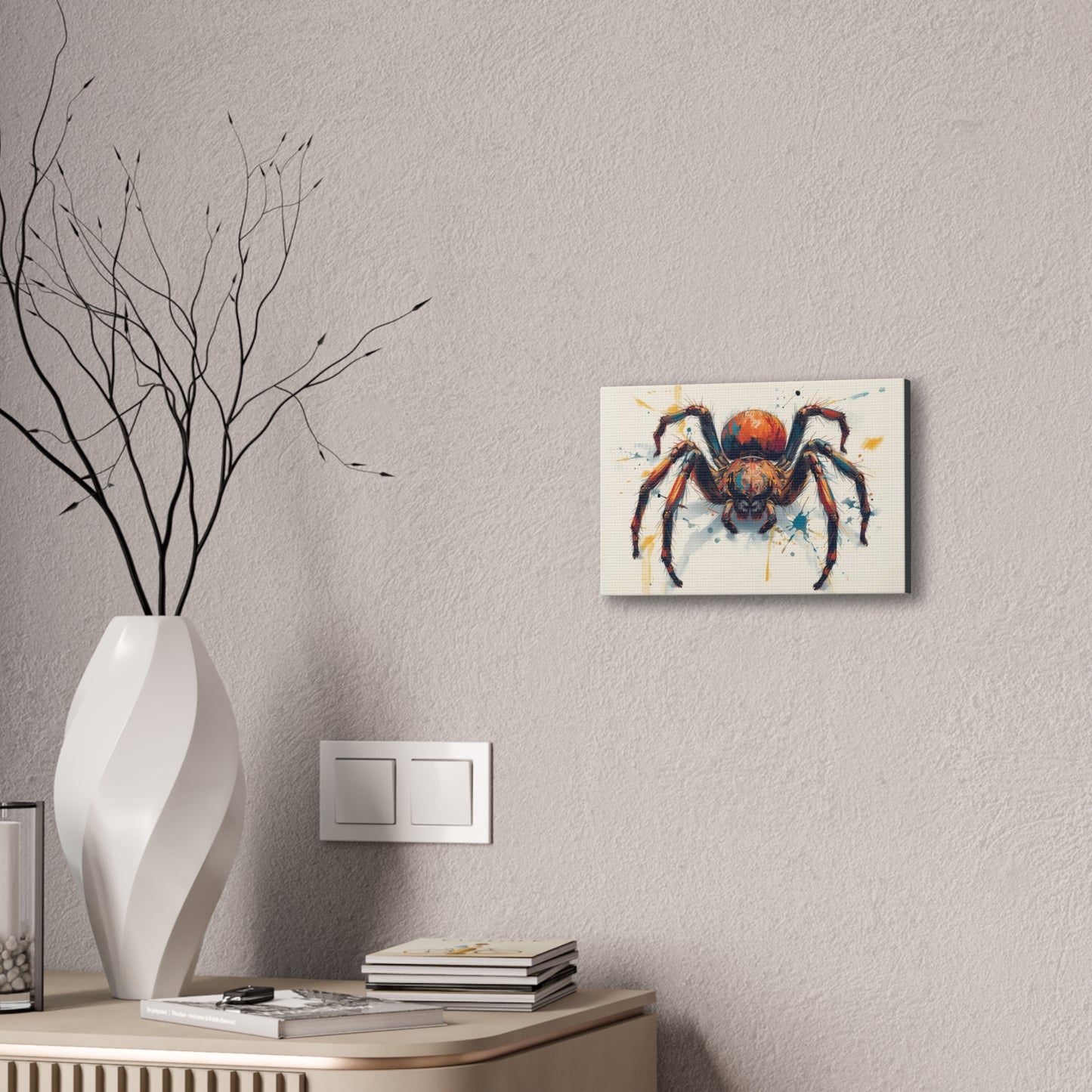 Abstract Spider Canvas Wall Art Decor