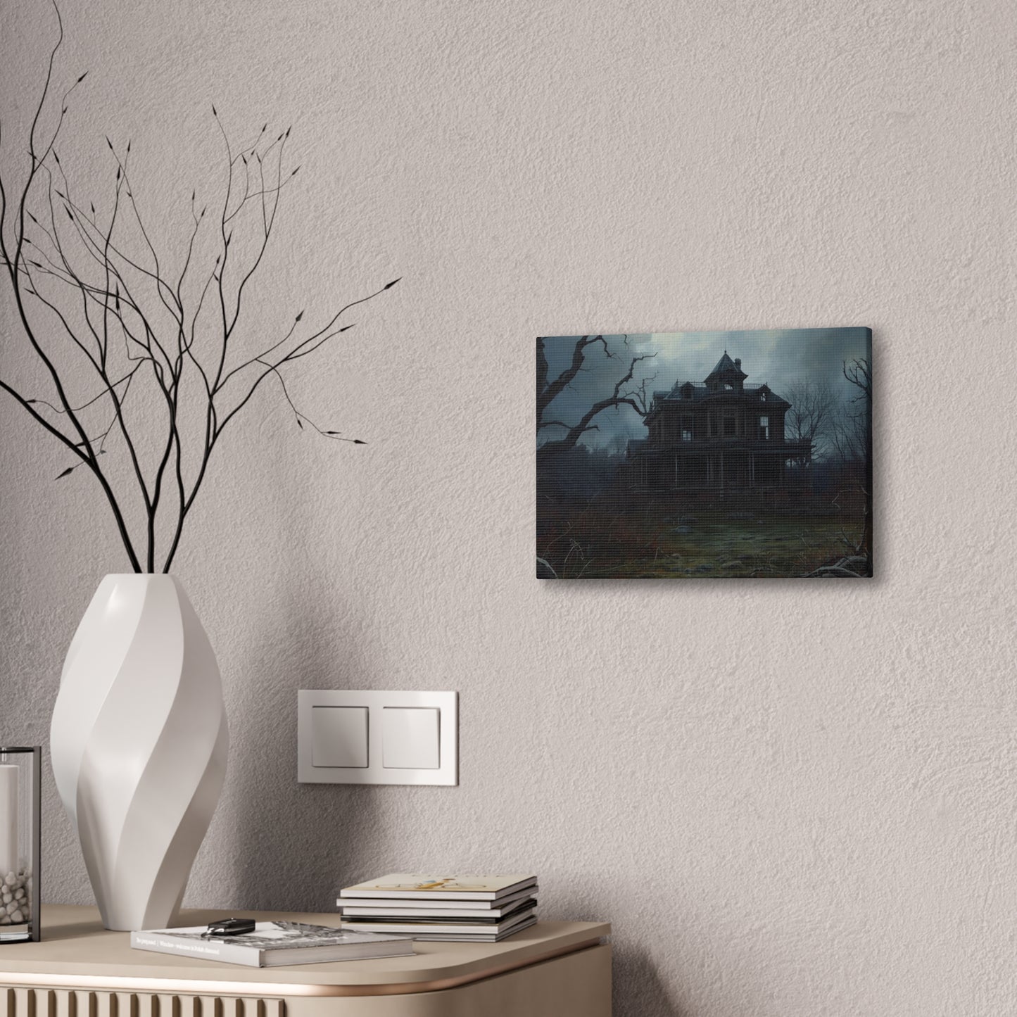 Haunted House Art Print