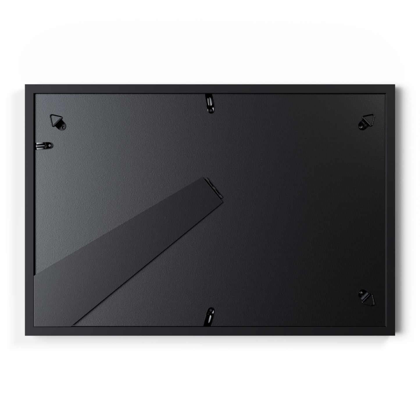 Elegant Black Framed Eagle Print