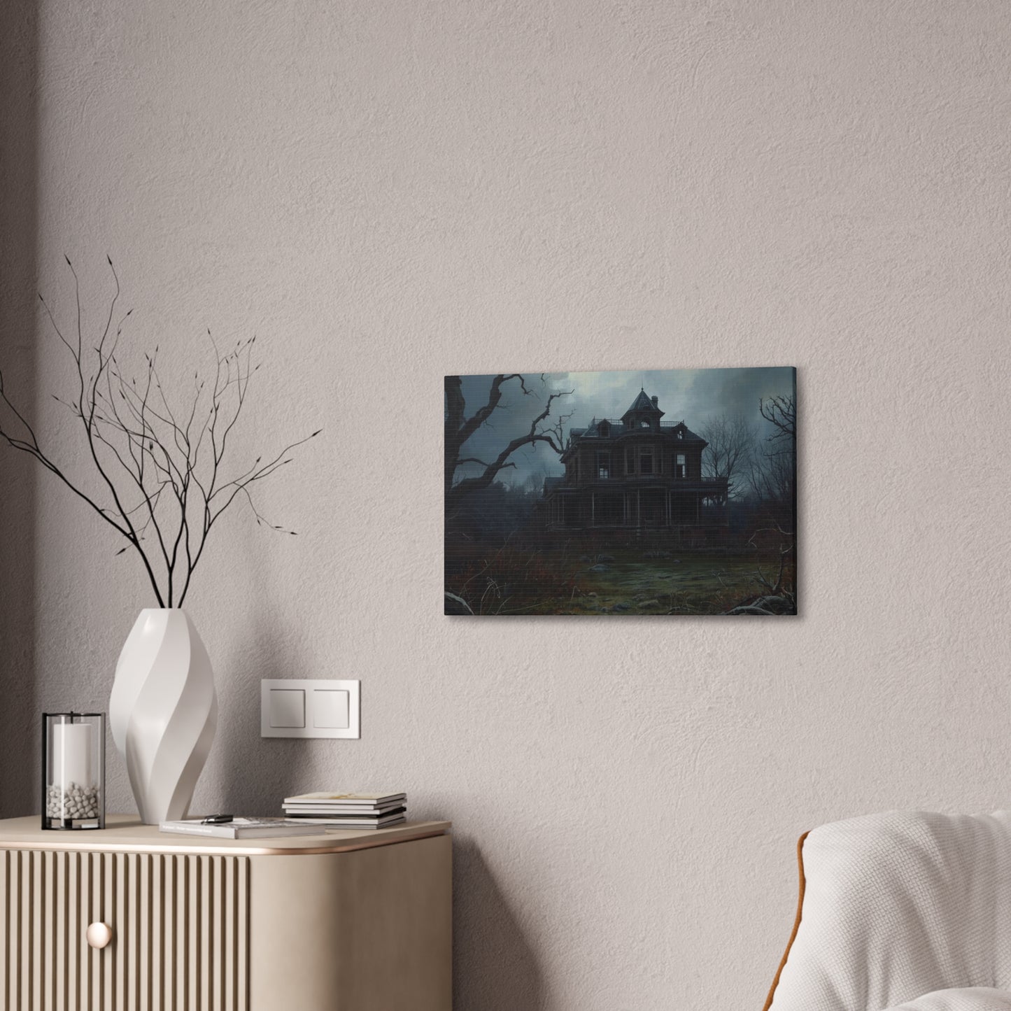 Haunted House Art Print